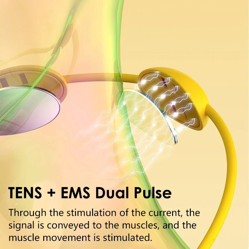 جهاز مساج EMS صغير و محمول لتدليك الرقبة والكتفين